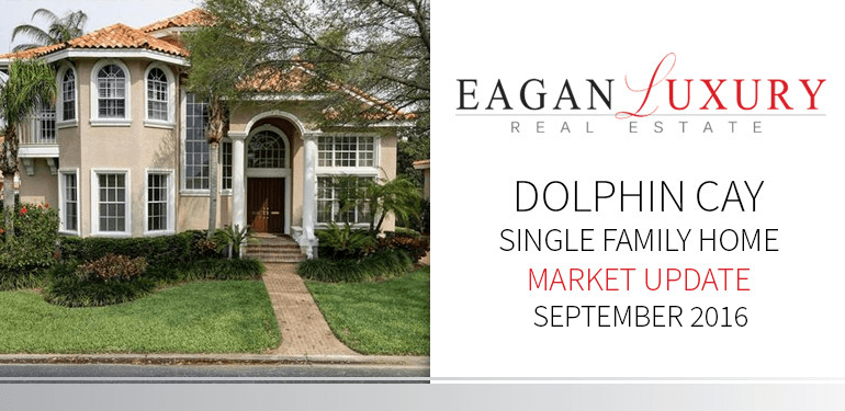 Dolphin Cay Single Family Home Market Update September 2016